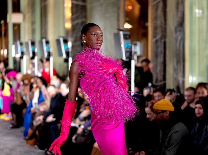 Haute couture portrait