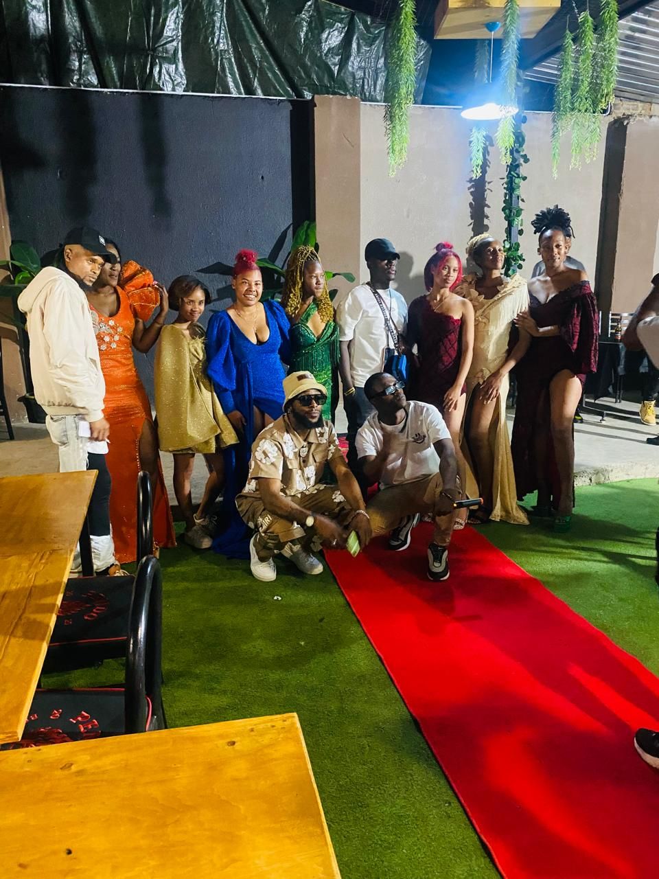 Celebrity event outfit