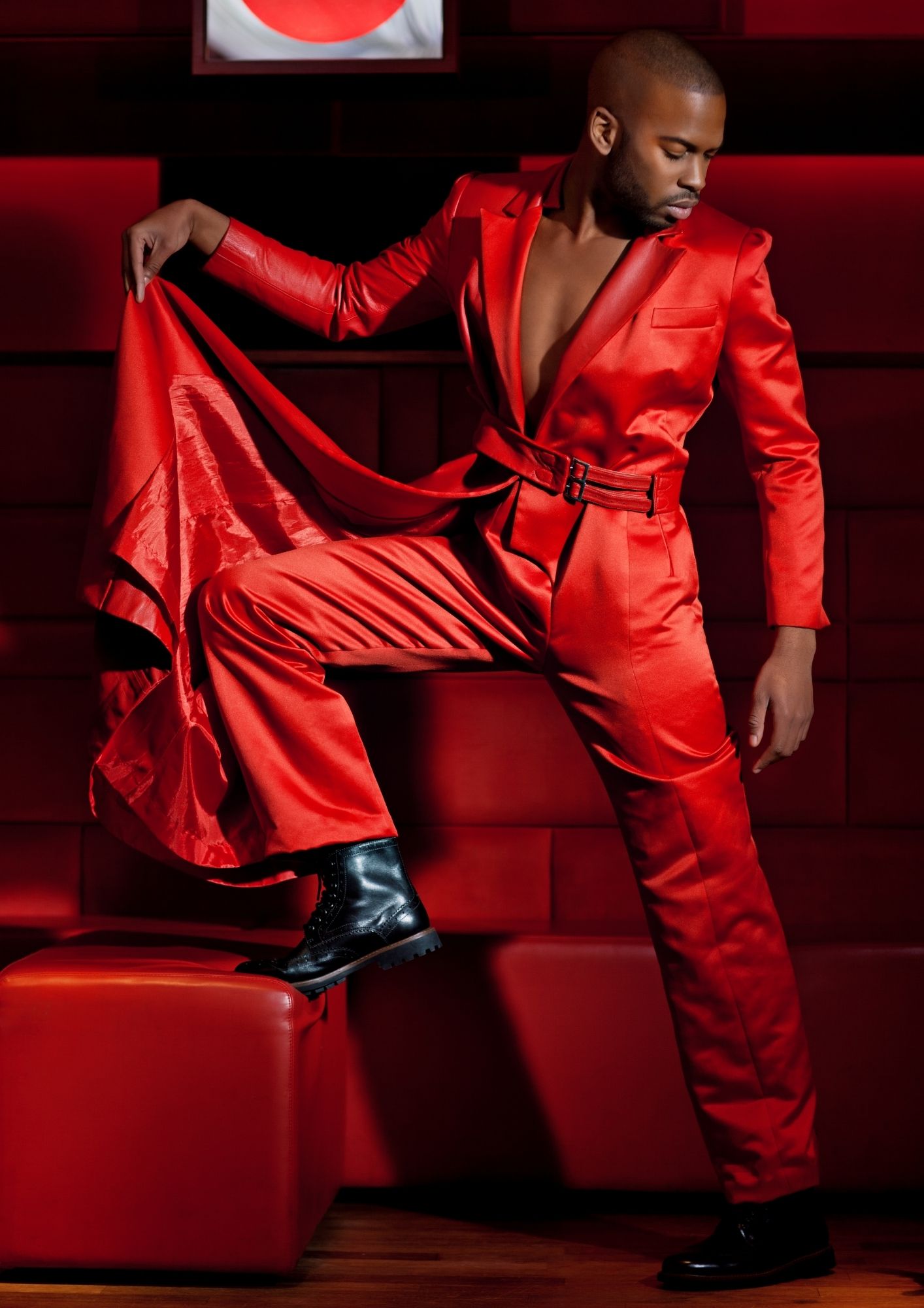 Fashion editorial look