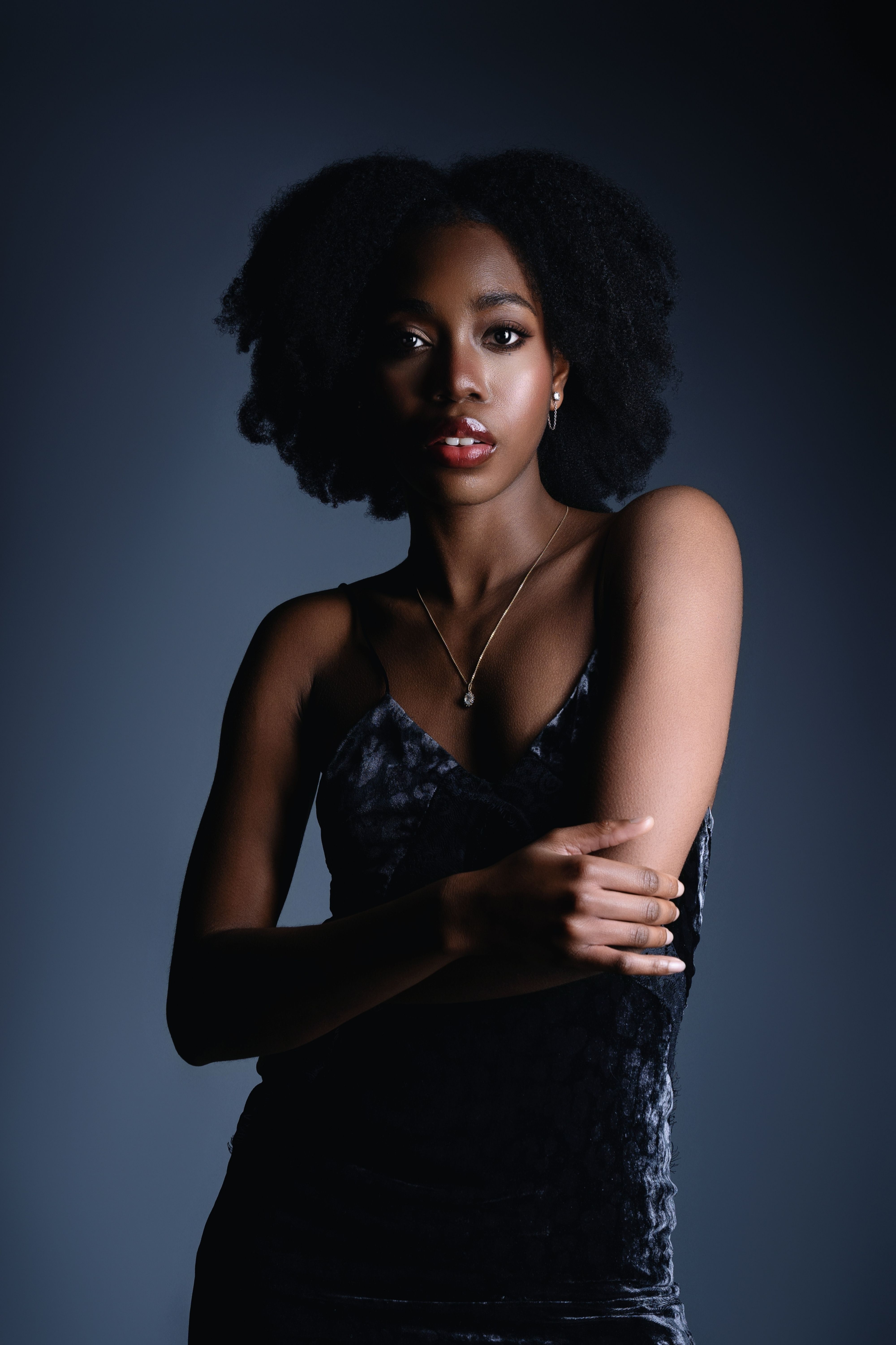 Anele M on runway