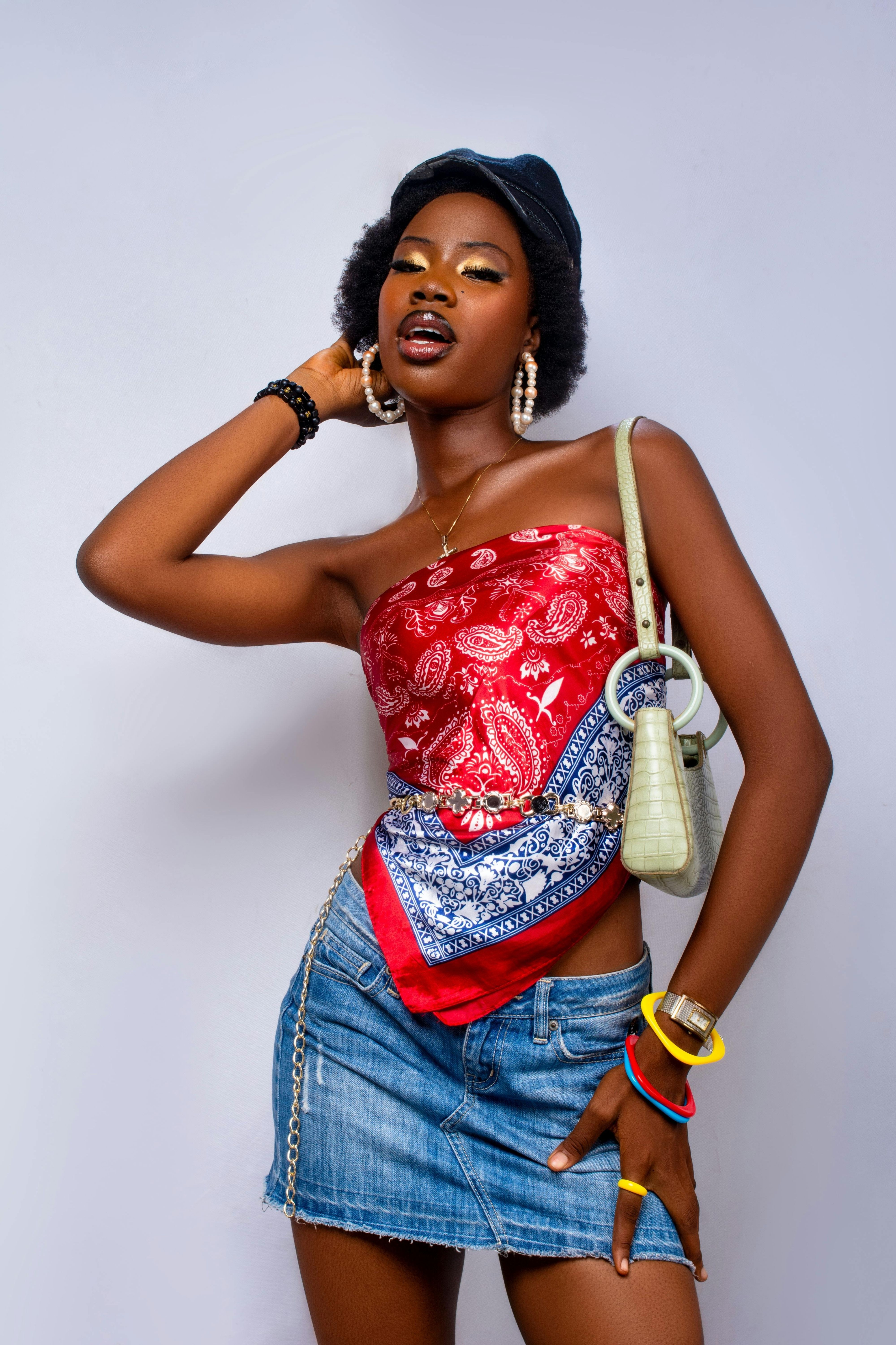 Summer lifestyle look with dress